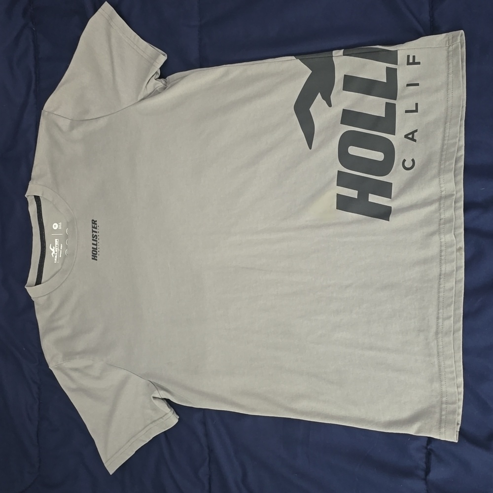 NWOT Men's Gray Hollister tee